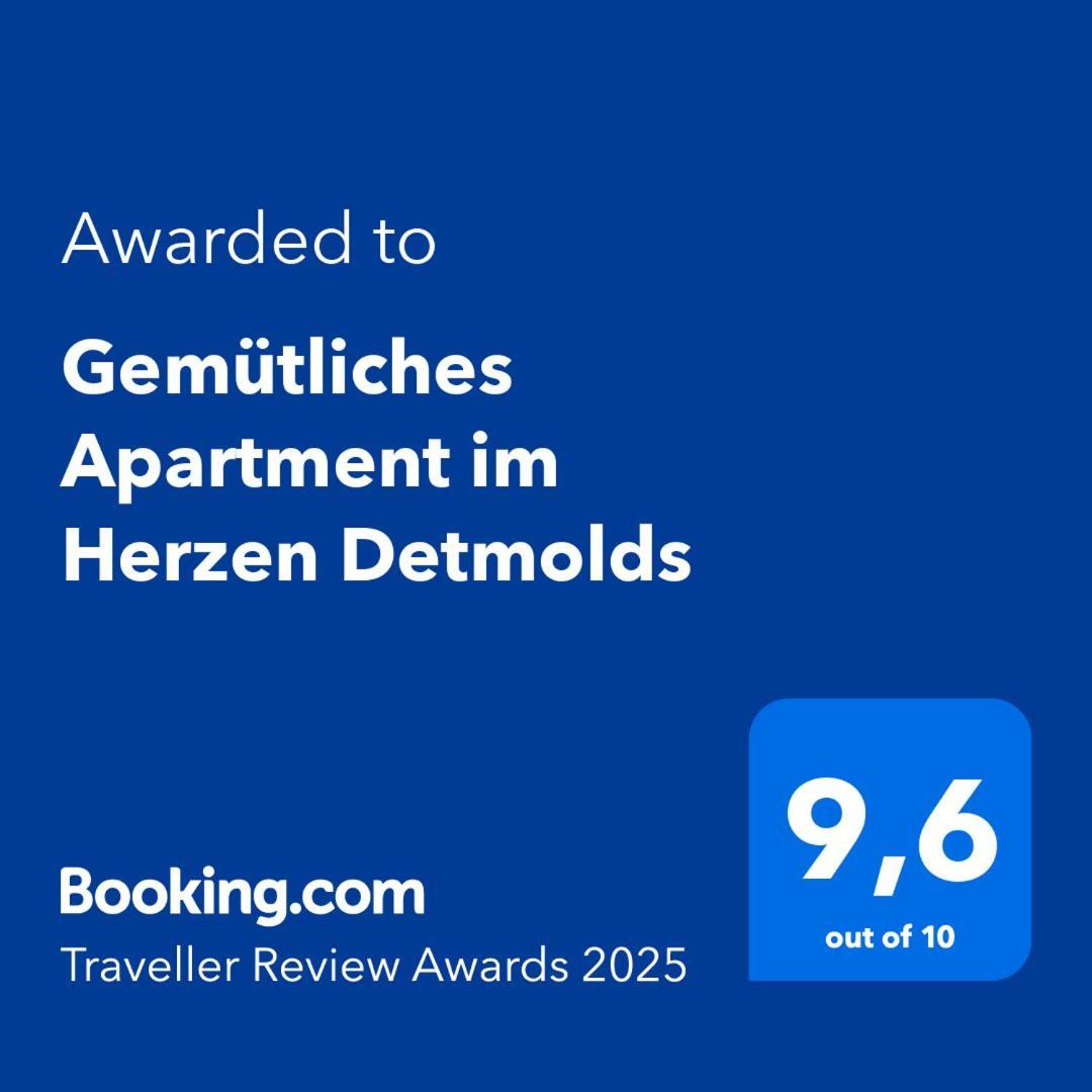 Gemuetliches Apartment Im Herzen Detmolds Zewnętrze zdjęcie